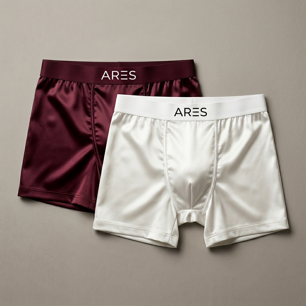 ARES hedvábné boxerky | Celodenní pohodlí (nové barvy)